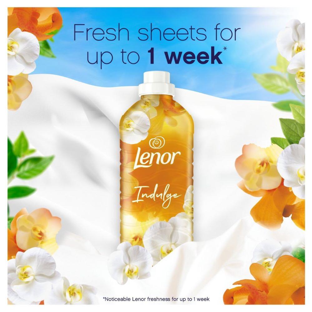 Lenor Fabric Conditioner, Wellbeing Collection, Gold Orchid Scent, 26washes, 858ml
