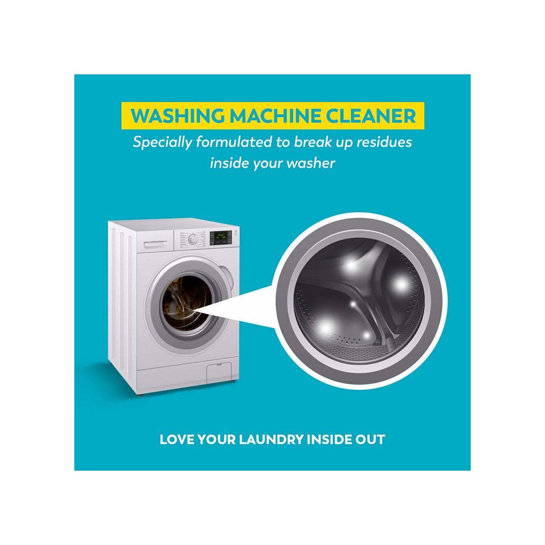 Elbow Grease Double Strength Washing Machine Cleaner, 250ml, Lemon Fresh Scent Scent