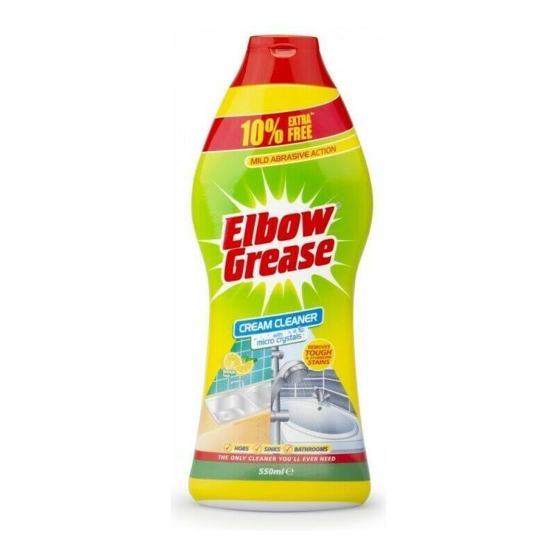 Elbow Grease Cream Cleaner With Micro Crystals For Kitchens Bathrooms