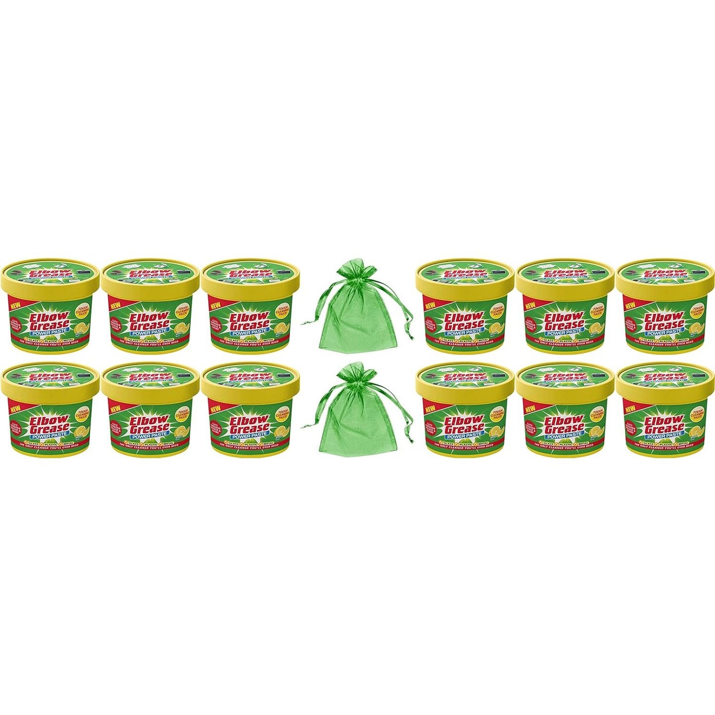 Elbow Grease Power Paste, 500gr, All Purpose Cleaner, suitable for Kitchen, Bathroom, Outdoor use, Lemon Fresh Scent