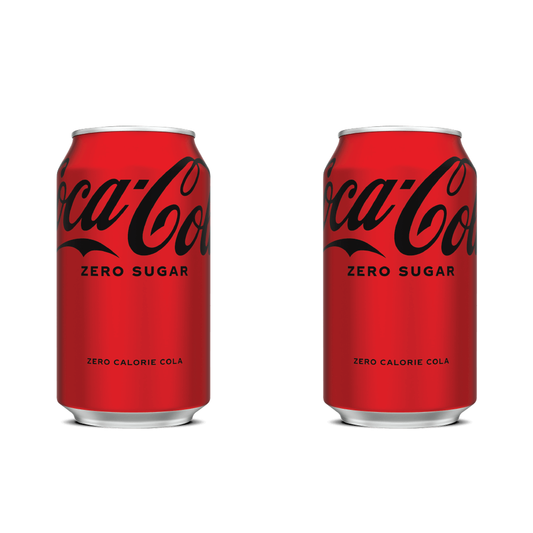2 x Coca-Cola Zero Sugar -330ml
