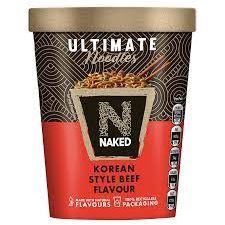 Naked Ultimate Noodles Korean Style Beef 90G