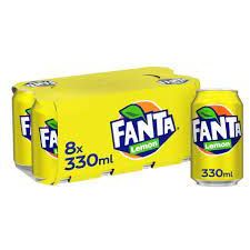 Fanta Lemon 8 X 330Ml