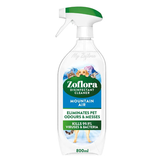 Zoflora Multipurpose Disinfectant Cleaner Spray, Mountain Air Scent, 800ml