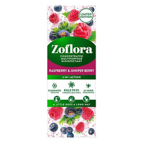 Zoflora Concentrated Multipurpose Disinfectant Raspberry & Juniper Berry 500ml
