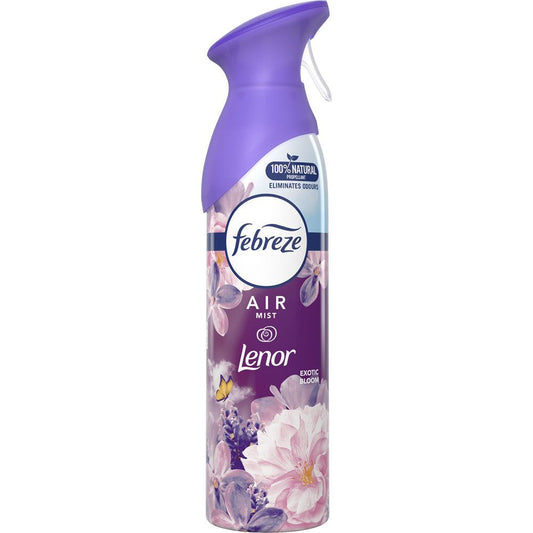 Febreze Air Mist Freshener Spray, Exotic Bloom Fragrance, 300 ml