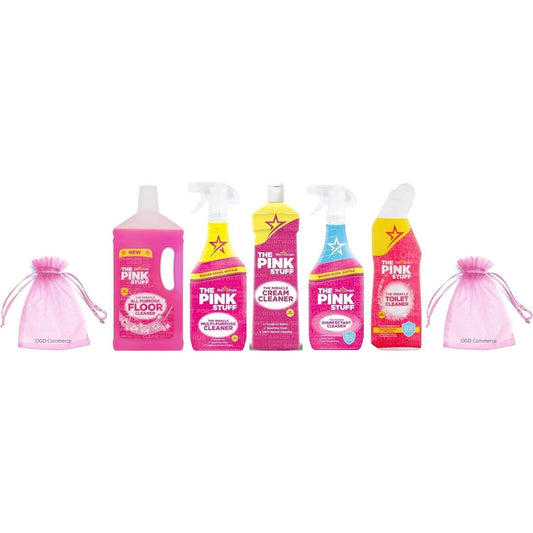 The Pink Stuff for Household cleaning bundle-Pack of 5