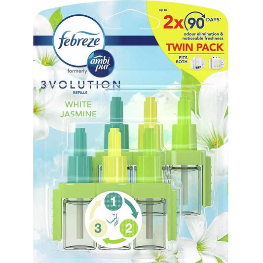 Febreze 3Volution Refill White Jasmine 2x20ml