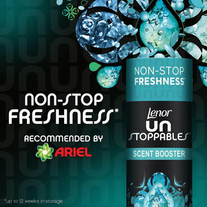Lenor Unstoppables in Wash Scent Booster Beads, Laundry Perfume, Fresh Scent, 245gr
