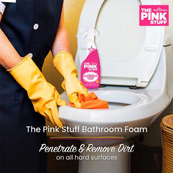 The Pink Stuff, The Miracle Foaming Toilet Cleaner (1pk contains 3 x 100g  sachets), Self Activating Pink Foam