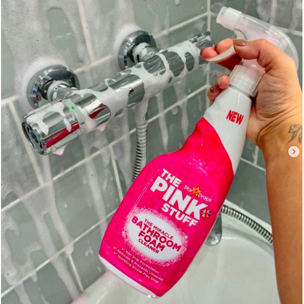THE PINK STUFF The Miracle Bathroom Foam Cleaner Spray,750ml