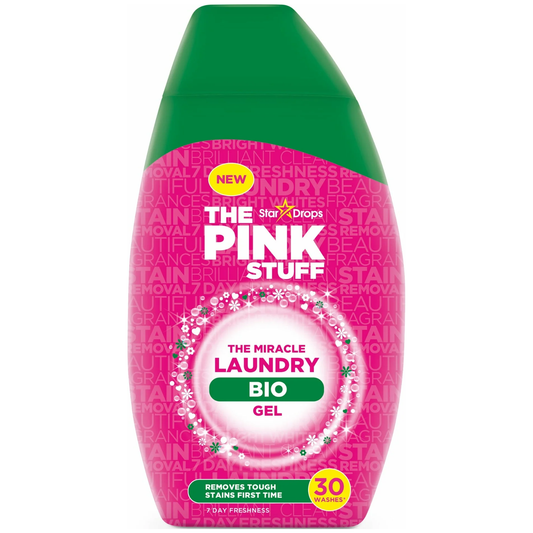 The Stardrops The Pink Stuff, The Miracle Laundry Washing Bio Gel, 30washes, 900ml