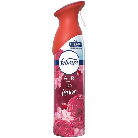 Febreze Air Mist Freshener Spray, Ruby Jasmine Fragrance, 300ml