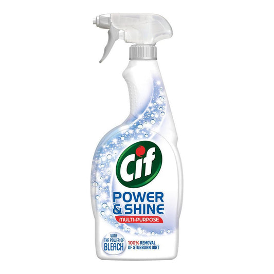 Cif Power & Shine Multi-Purpose Cleaner Spray with Bleach, 700ml