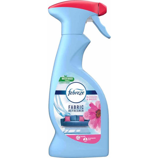 Febreze Fabric Refresher Spray, Freshens Clothes & Fabrics, Blossom & Breeze Scent, 375ml