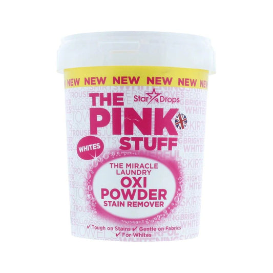 Stardrops The Pink Stuff, The Miracle Laundry Stain Remover Oxi Powder for Whites