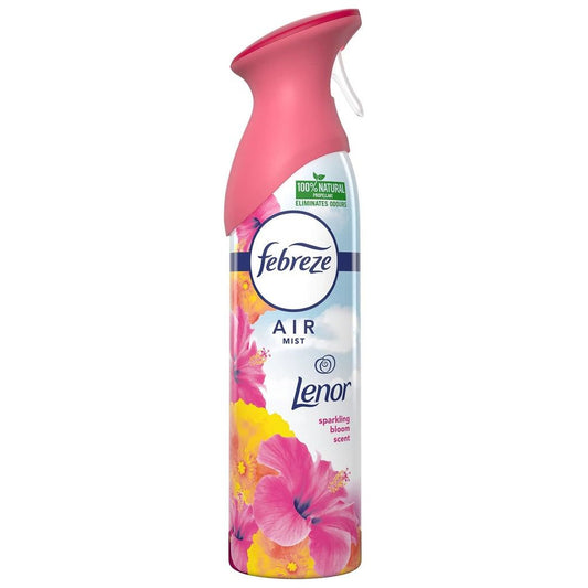 Febreze Air Mist Freshener Spray, Sparkling Bloom Fragrance, 300ml
