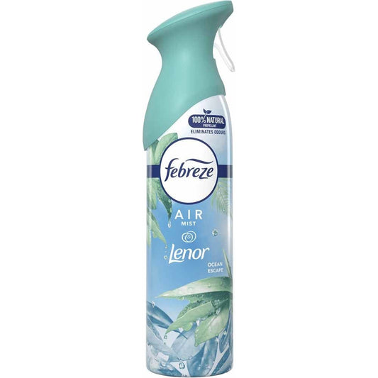 Febreze Air Mist Freshener Spray, Ocean Escape Fragrance, 300ml