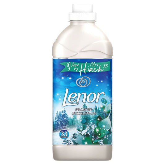 Lenor Fabric Conditioner, Frosted Eucalyptus Scent, Mrs. Hinch Edition, 33 Washes, 1.155L