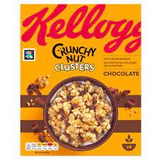 Kellogg's Crunchy Nut Chocolate Clusters Cereal 400G