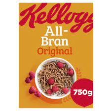 Kellogg's All Bran Cereal 750G