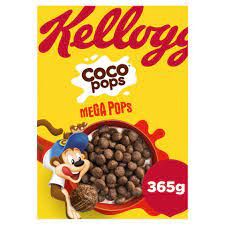 Kellogg's Coco Pops Mega Pops Cereal 365g
