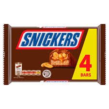 Snickers Milk Chocolate Bars 4 x 41.7G