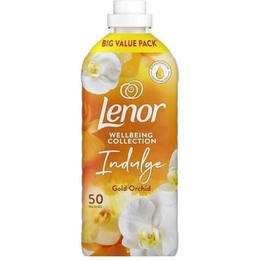 Lenor Chic Fabric Conditioner, Gold Orchid, 50 Washes, 1.65L.