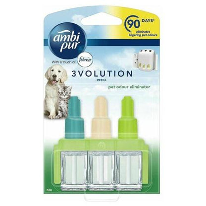 Febreze 3Volution Plug-in Refill Pet Odour Eliminator Air Freshener Scent, 20ml