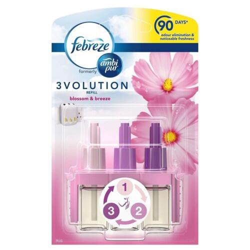 Febreze with Ambi Pur 3Volution Air Freshener- Blossom and Breeze