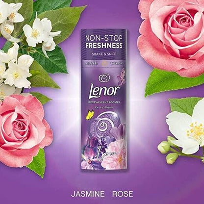 Lenor Exotic Bloom Bundle+ Granules and Conditioner + free Organza bag