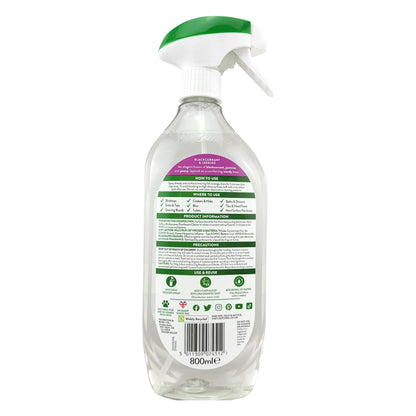 Zoflora Multipurpose Disinfectant Cleaner Spray, Blackcurrant & Jasmine Scent, 800ml