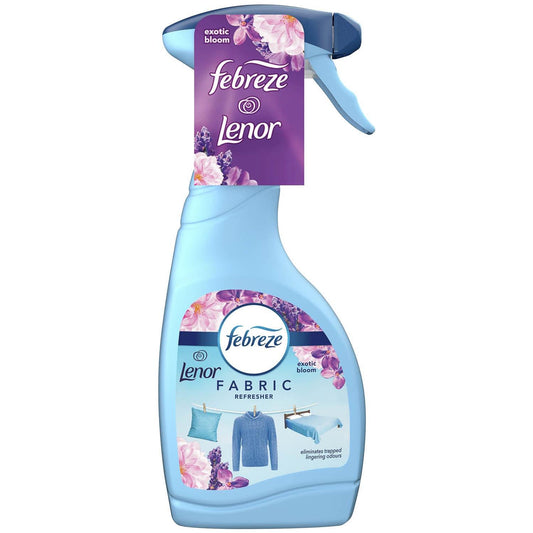 Febreze Fabric Refresher Odour Eliminator Spray 500ml Exotic Bloom